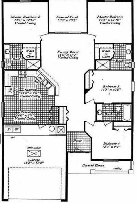 139 Laurel - Florida Pines - Floorplan - Pilgrim Homes Florida